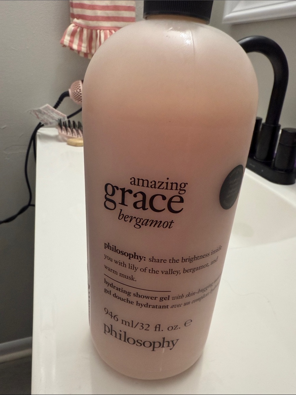 Philosophy Amazing Grace Bergamot Soft Pink brand new